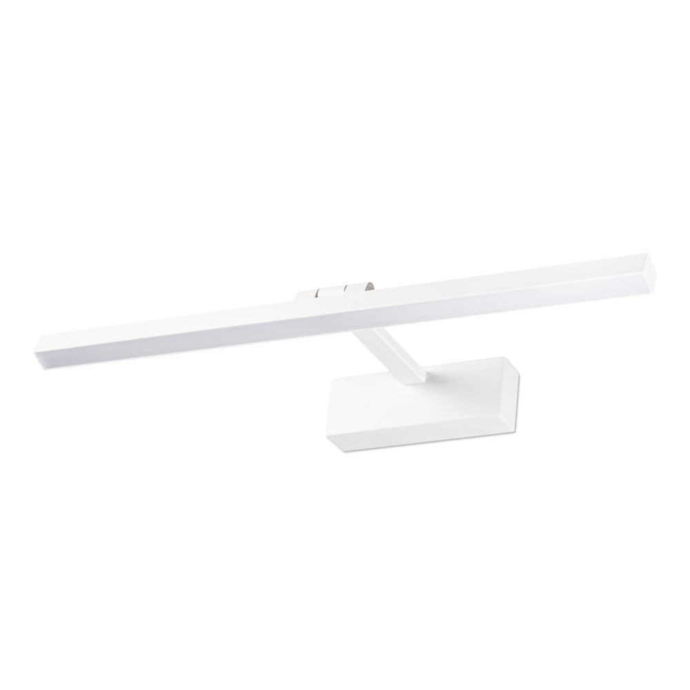 Aplica Tablou , Lampa Oglinda Baie, Lampa wally led 12w 50cm 6000k ip44, alb, erste